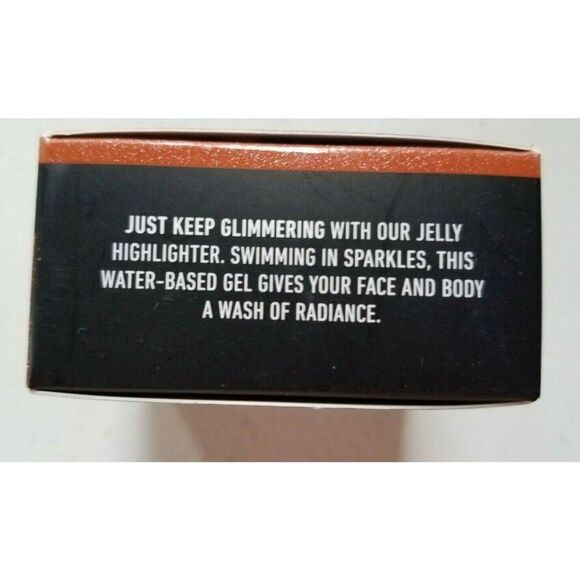 #103 Bronze NYX Professional Makeup A Bit Jelly Body Sparkling Gel Vegan - Picture 4 of 5